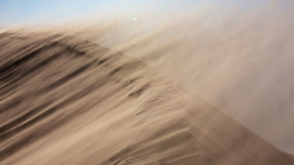 Песчаная буря в Иране
