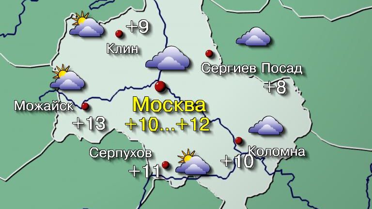 Погода в Москве 30 сентября